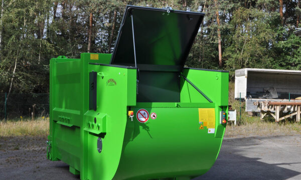 Nassmüllpresse von Bergmann in kleiner Ausführung