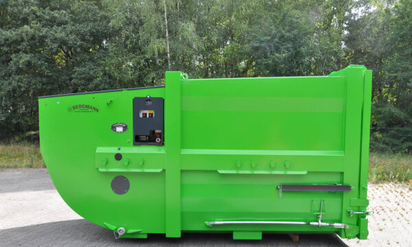 kleine Müllpresse für Industrie mit bewährter Technik