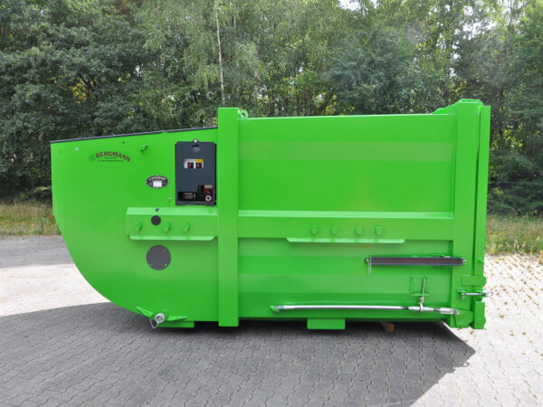 kleine Müllpresse für Industrie mit bewährter Technik