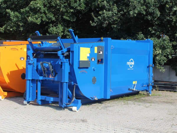 Wunschlackierung der Müllpresse