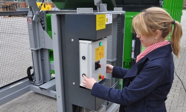Bedienung per Knopfdruck