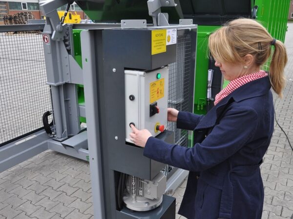 Bedienung per Knopfdruck