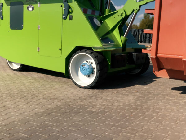 Ansicht Radantrieb des Mobil Jumbo