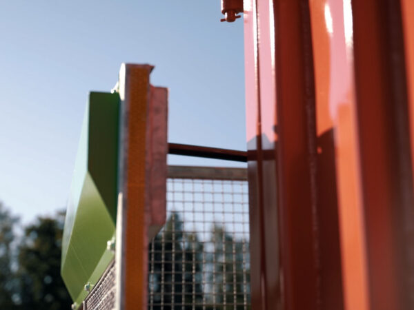 Orientierungshilfe zum abstellen der Container