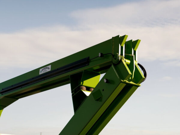 Detailansicht des Auslegearm des Roll-Packer