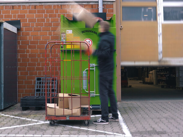 Kontinuierliche Befüllung der Packstation