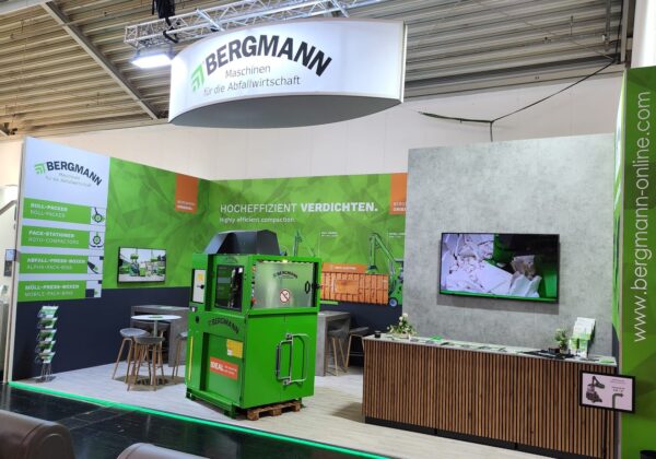 Messestand der Firma Bermgann IFAT München